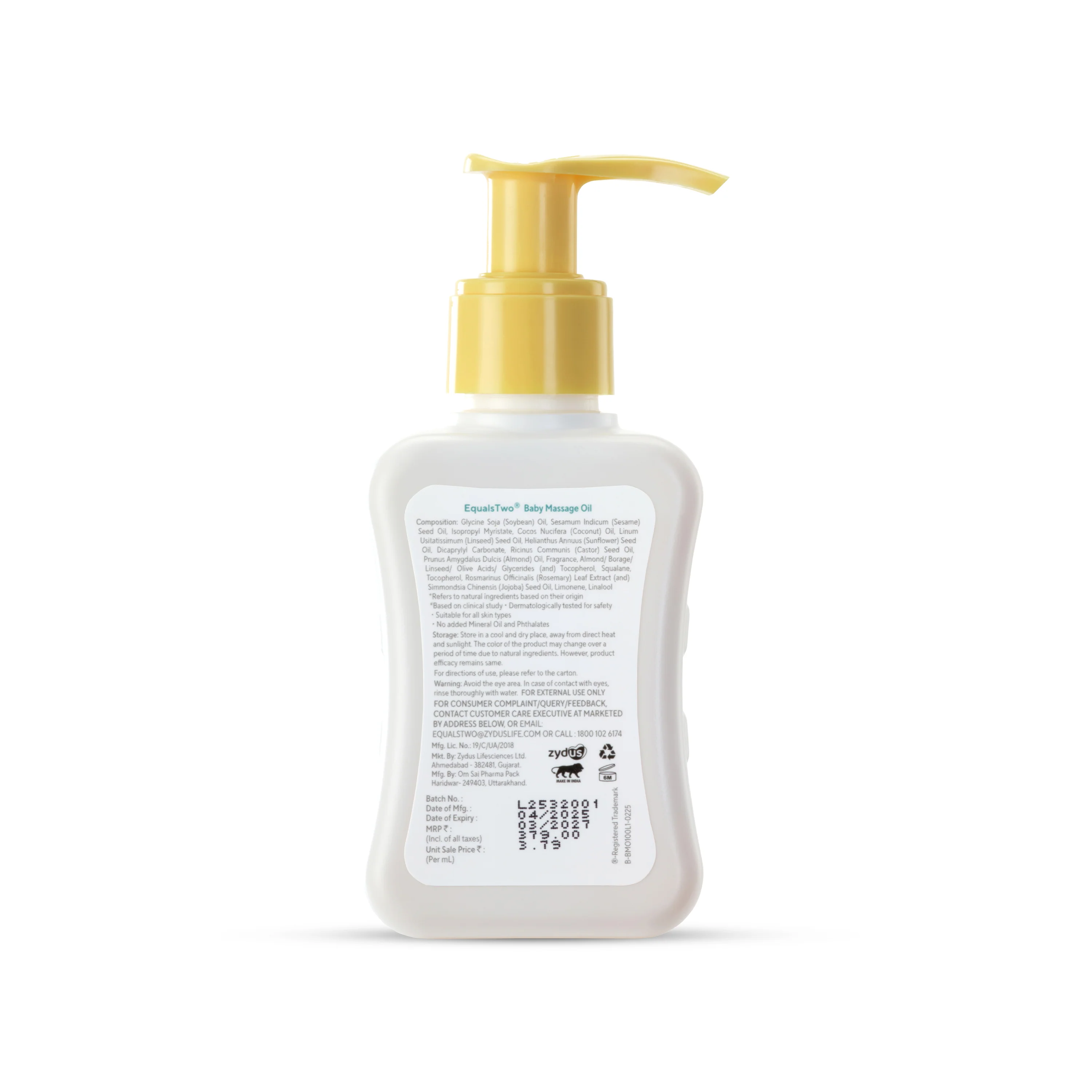 EqualsTwo Baby Massage Oil - Image 10